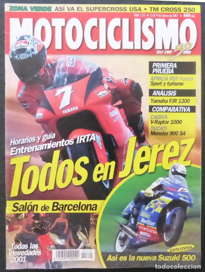 Cars and Motorcycles: REVISTA MOTOCICLISMO,A&Ntilde;O 2001,NUMERO 1721,Todos en Jerez