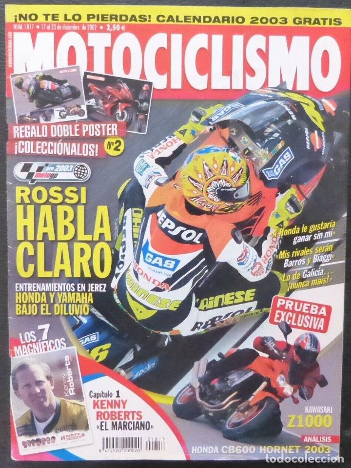 Voitures et Motocyclettes: REVISTA MOTOCICLISMO,A&Ntilde;O 2002,NUMERO 1817,Rossi habla claro.