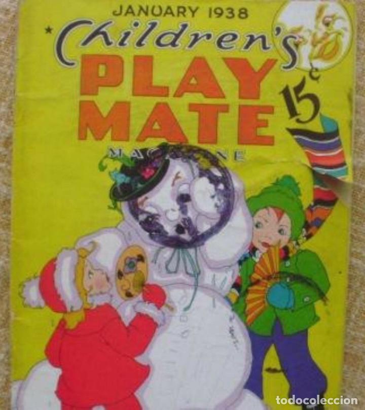 Automobili e Motociclette: Children&acute;s Play Mate Magazine/ January/ A.R. Mueller Printing/ Vol. 9/No. 8/1938