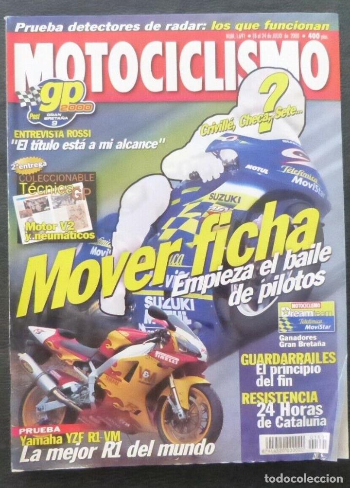 Cars and Motorcycles: REVISTA MOTOCICLISMO,A&Ntilde;O 2000,NUMERO 1691,Mover ficha,empieza el baile de piloto
