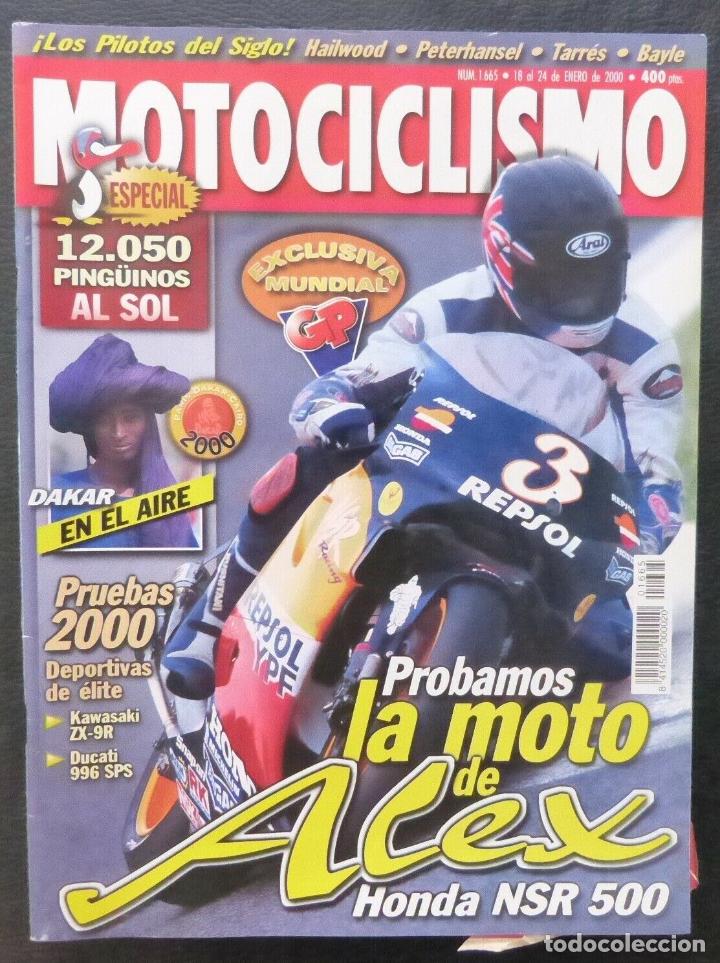 Cars and Motorcycles: REVISTA MOTOCICLISMO,A&Ntilde;O 2000,NUMERO 1665,Probamos la moto de Alex,Honda NSR 500