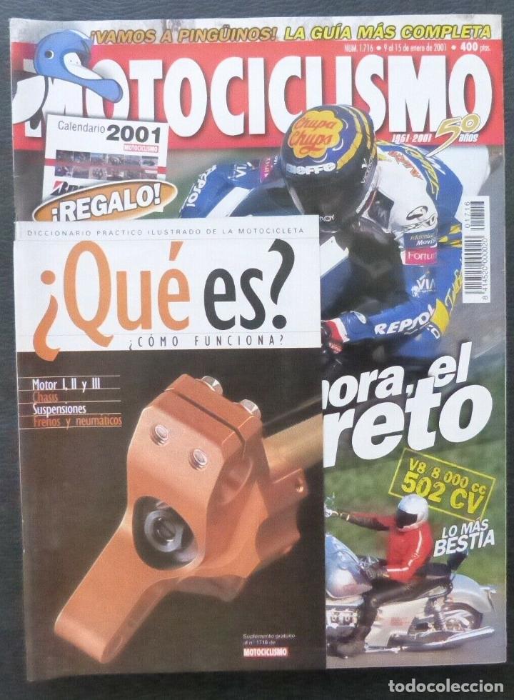 Voitures et Motocyclettes: REVISTA MOTOCICLISMO,A&Ntilde;O 2001,NUMERO 1716,Alzamora,el gran reto