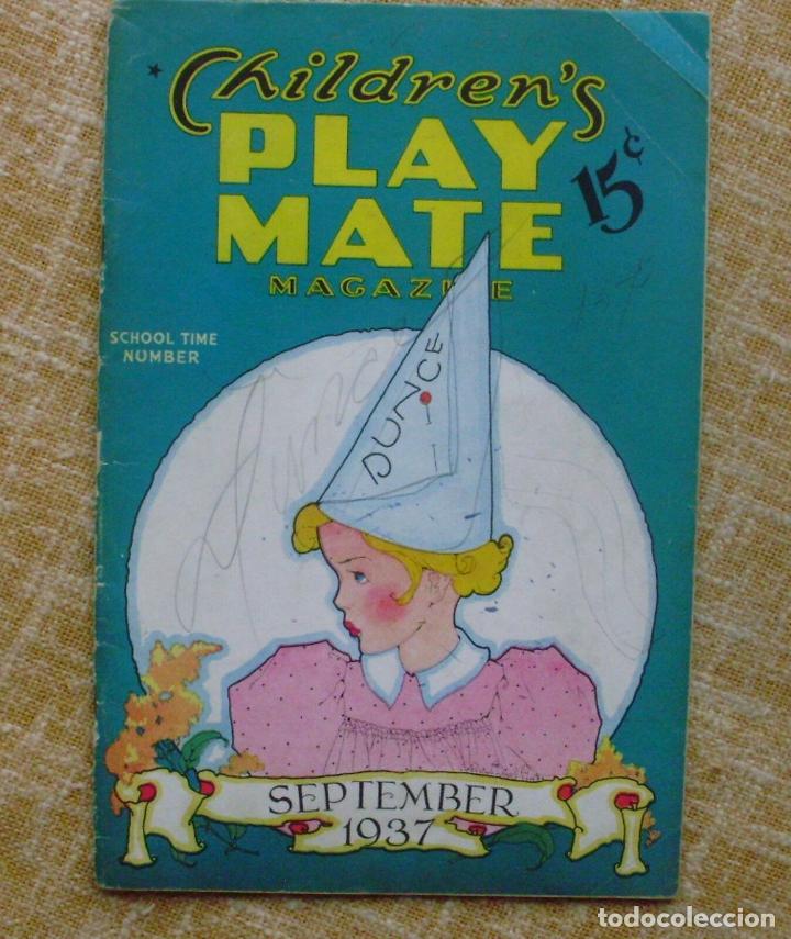 Automobili e Motociclette: Children&acute;s Play Mate Magazine/ September/ School Time Number/ Vol. 9/ No. 4/1937