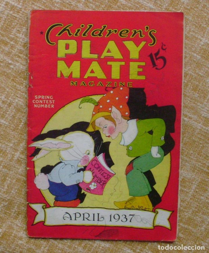 Automobili e Motociclette: Children&acute;s Play Mate Magazine/ April/ Spring Contest Number/ Vol. 8/ No. 11/1937