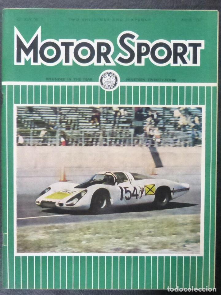 Cars and Motorcycles: Revista Motor Sport -Vol XLIV-No:03-The Teesdale Publishing-1968-London,March