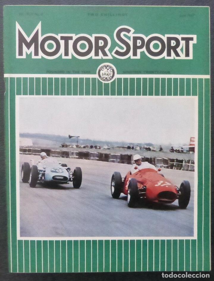 Cars and Motorcycles: Revista Motor Sport -London-1967-June -Vol XLIII-No.06-The Teesdale Publishing