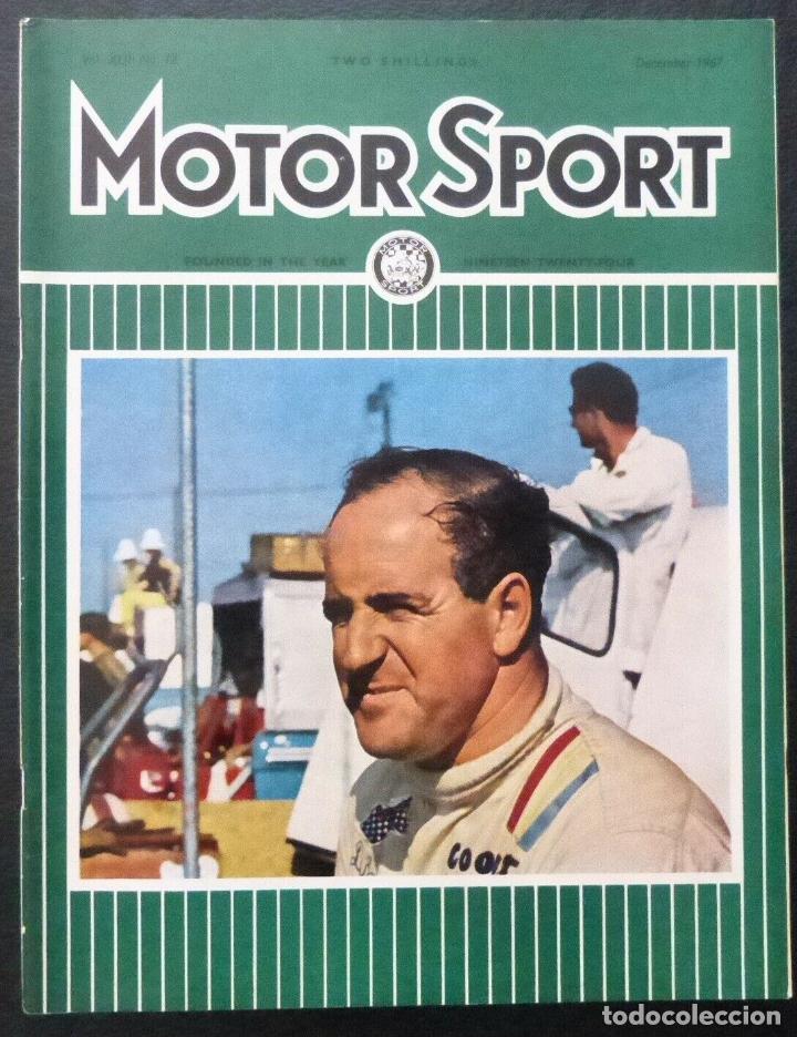 Cars and Motorcycles: Revista Motor Sport -Vol XLIII-No12-The Teesdale Publishing-London-1967-December