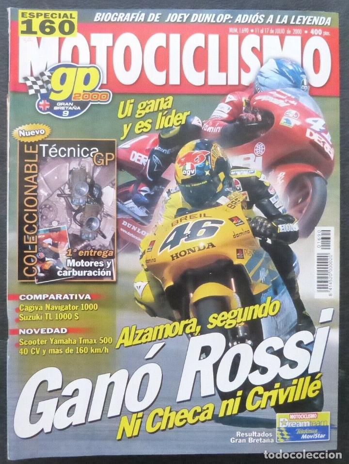 Cars and Motorcycles: REVISTA MOTOCICLISMO,A&Ntilde;O 2000,NUMERO 1690,Alzamora segundo,Gano Rossi