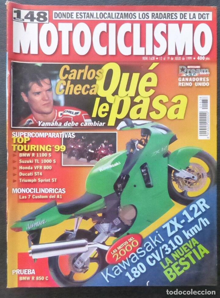 Carros e motociclos: REVISTA MOTOCICLISMO,A&Ntilde;O 1999,NUMERO 1638-Carlos Checa,que le pasa?