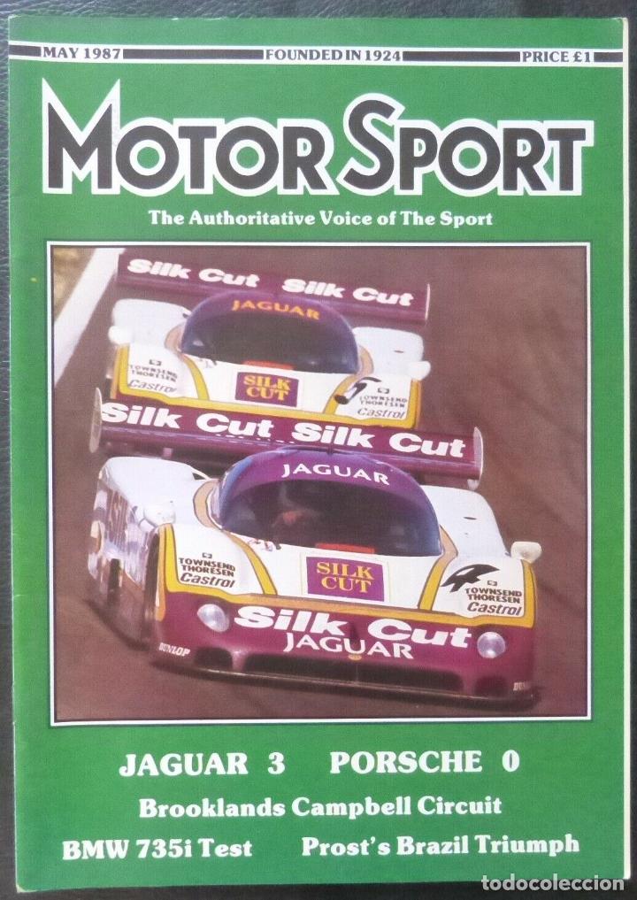 Carros e motociclos: Revista Motor Sport -Vol LXIII-No.05-The Teesdale Publishing-1987-London,May