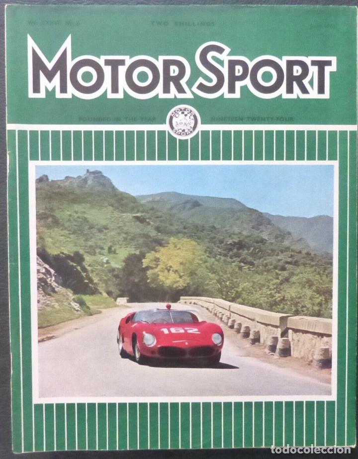 Carros e motociclos: Revista Motor Sport-Vol:XXXVII-No.06 -1961-London,June-The Teesdale Publishing