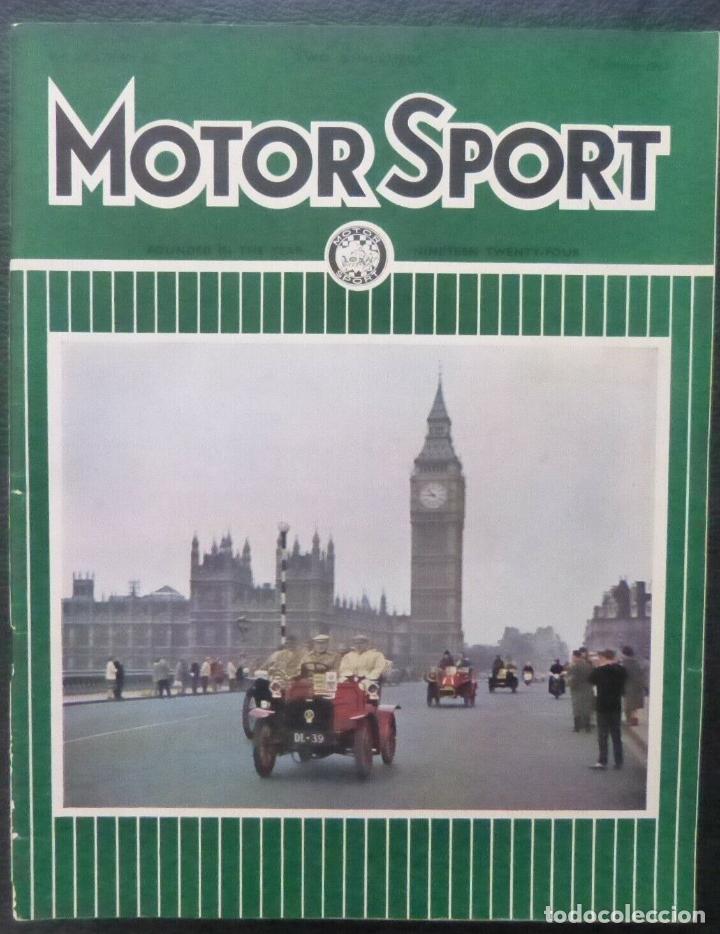 Voitures et Motocyclettes: Revista Motor Sport -Vol XXXVII-No.12-1961-December -London-The Teesdale