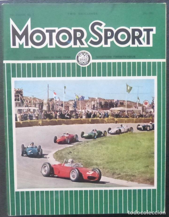 Autos und Motorr&auml;der: Revista Motor Sport -Vol XXXVII-1961-London,July -No.07-The Teesdale Publishing
