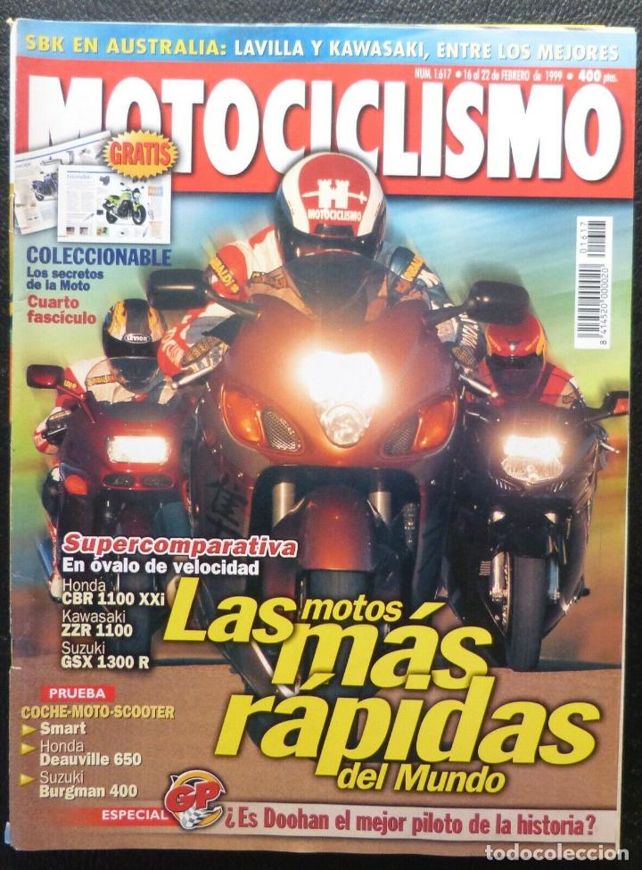 Voitures et Motocyclettes: REVISTA MOTOCICLISMO,A&Ntilde;O 1999,NUMERO 1617, Las motos mas rapidas del mundo
