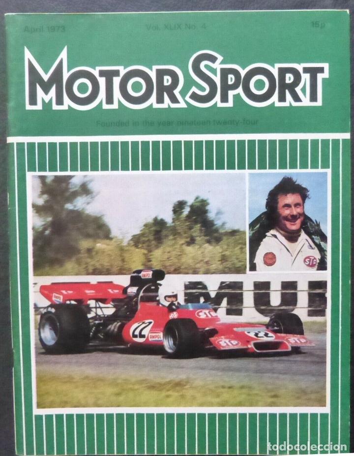 Cars and Motorcycles: Motor Sport -Vol XLIX-No.4-The Teesdale Publishing-1973-London,April