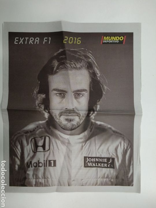 Carros e motociclos: C0S - EXTRA F1 2016. MUNDO DEPORTIVO (8 P&Aacute;GINAS)