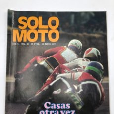 Coches y Motocicletas: REVISTA SOLO MOTO NÚMERO 90 20 MAYO 1977 TORROT CITY CROSS MOTOCROSS VER SUMARIO