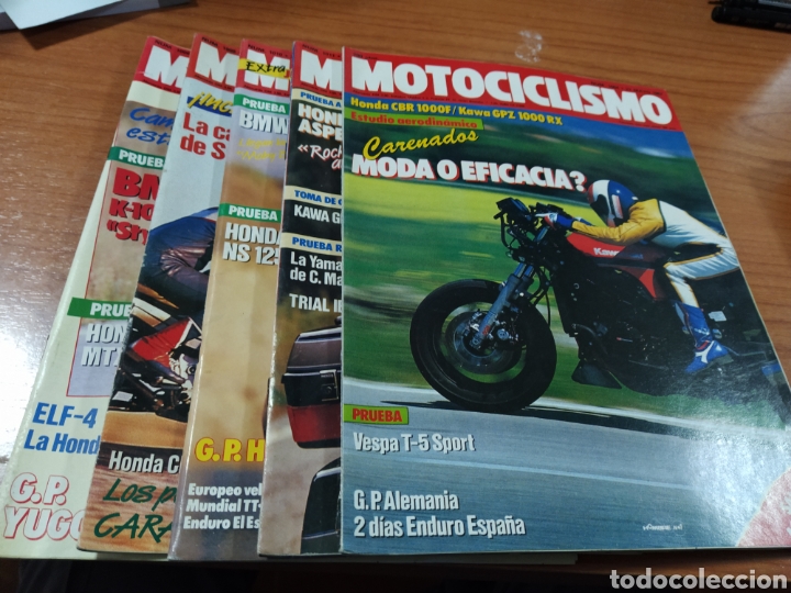 Autos und Motorr&auml;der: Lote 5 revistas motociclismo n&uacute;meros 1008 1009 1010 1011 1004