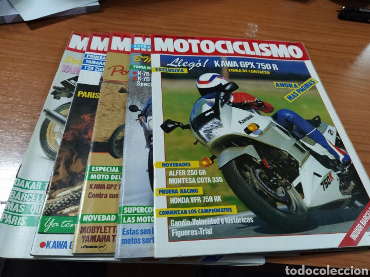 Autos und Motorr&auml;der: Lote 5 revistas motociclismo n&uacute;meros 986 988 989 990 991