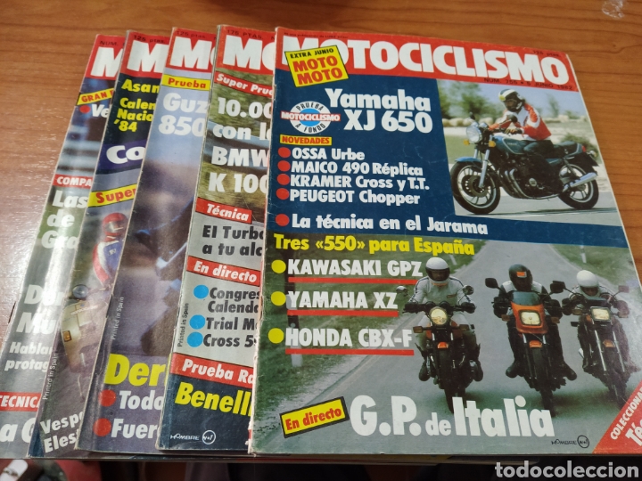 Autos und Motorr&auml;der: Lote 5 revistas motociclismo n&uacute;meros 755 825 830 832 833