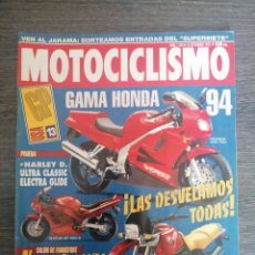 Coches y Motocicletas: MOTOCICLISMO 1334 1993 HARLEY ULTRA CLASSIC ELECTRA GLIDE SUZUKI RF 900 R, GSX-R 70. SALÓN FRANCFORT. Lote 313888988