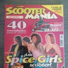 Coches y Motocicletas: MOTOCICLISMO. SCOOTER MANÍA. N.º 11 1998. SPICE GIRLS. APRILIA RALLY LC, BETA ARK LC, DERBI HUNTER. Lote 313960348