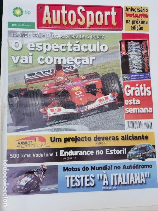Autos und Motorr&auml;der: 2002 JORNAL AUTO SPORT - ENDURANCE ESTRORIL 1 - MOTOS MUNDIAL NO ESTORIL