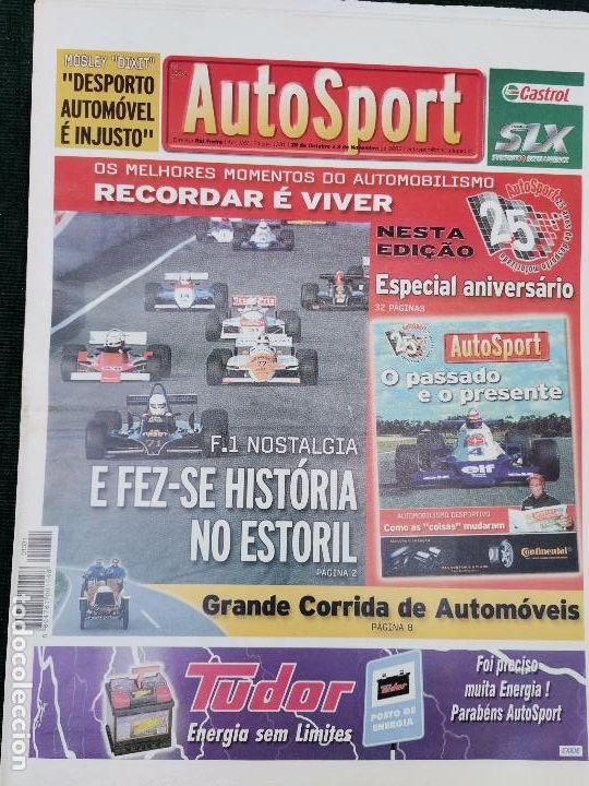 Autos und Motorr&auml;der: 2002 JORNAL AUTO SPORT - RALLY FIGUEIRA DA FOZ - LISBOA - FORMULA 1 - RALLY DE PORTUGAL