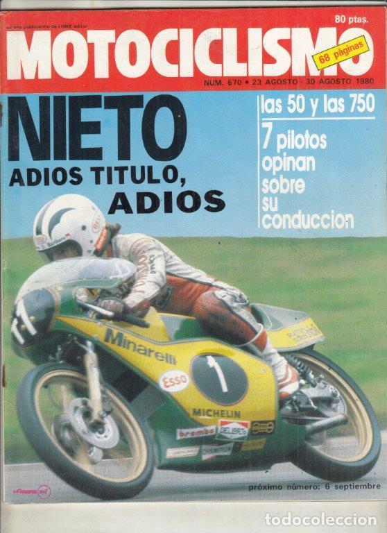 Automobili e Motociclette: REVISTA MOTOCICLISMO N&ordm; 670 A&Ntilde;O 1980. PRUEBA: CAGIVA MXR 250.