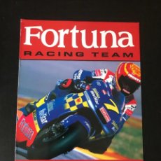 Coches y Motocicletas: FORTUNA RACING TEAM - MOTO GP - CRIVILLE ROBERTS GIBERNAU ALZAMORA KATOH - MUNDIAL 2001. Lote 314697493