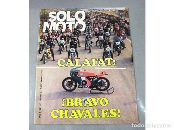 Cars and Motorcycles: REVISTA DE MOTOS SOLO MOTO - A&Ntilde;O 4 N&ordm; 157 - SEPTIEMBRE DE 1978