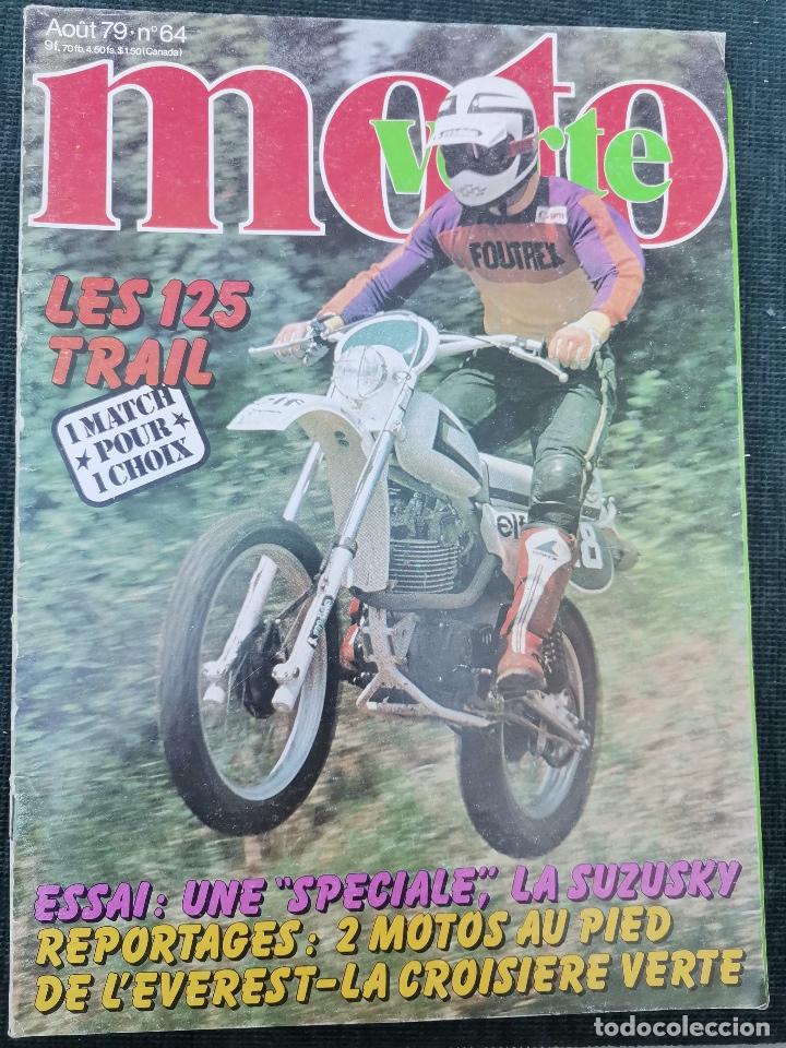 Voitures et Motocyclettes: 1979 REVISTA MOTO VERTE - LES 125 TRAIL