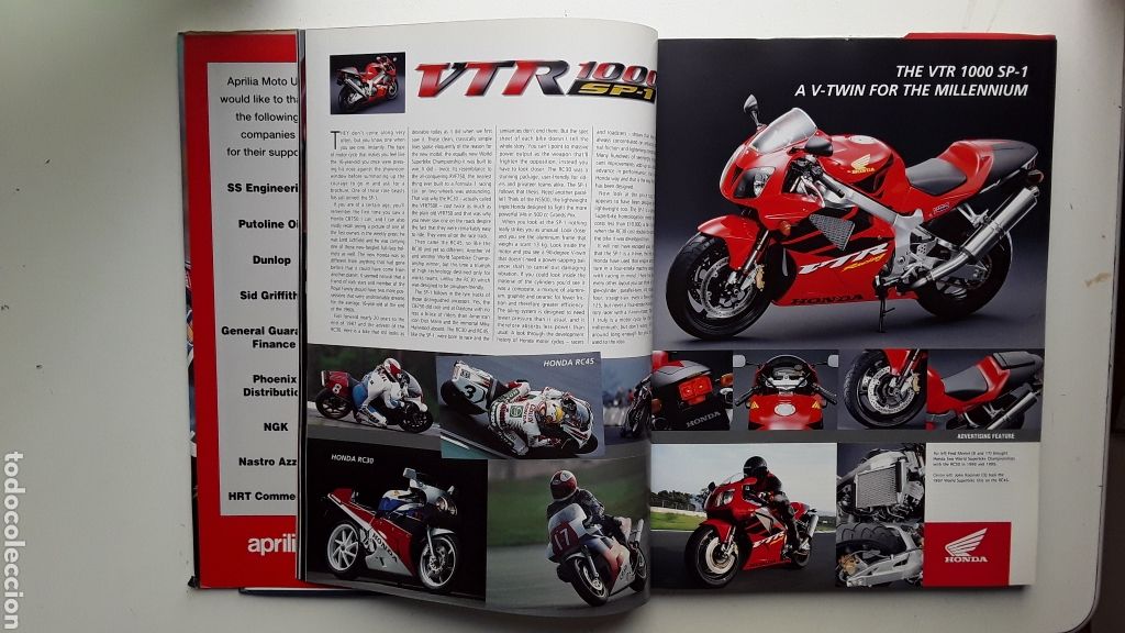 Coches y motocicletas: MOTOCOURSE 1999-2000 / HAZLETON PUBLISHING / INGLES - Foto 2