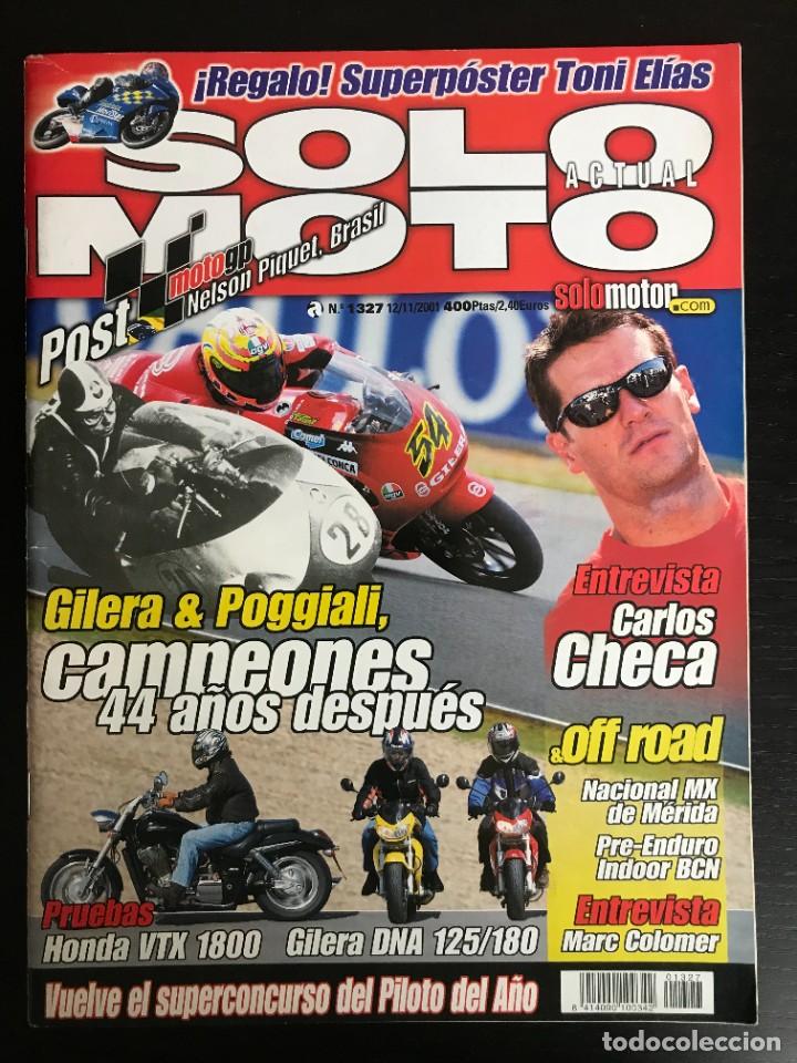 Autos und Motorr&auml;der: SOLO MOTO N&ordm; 1327 - HONDA VTX 1800 MANUEL PIGGIALI GILERA DNA 125 180 DRYSDALE 988 V8 MOTO GP