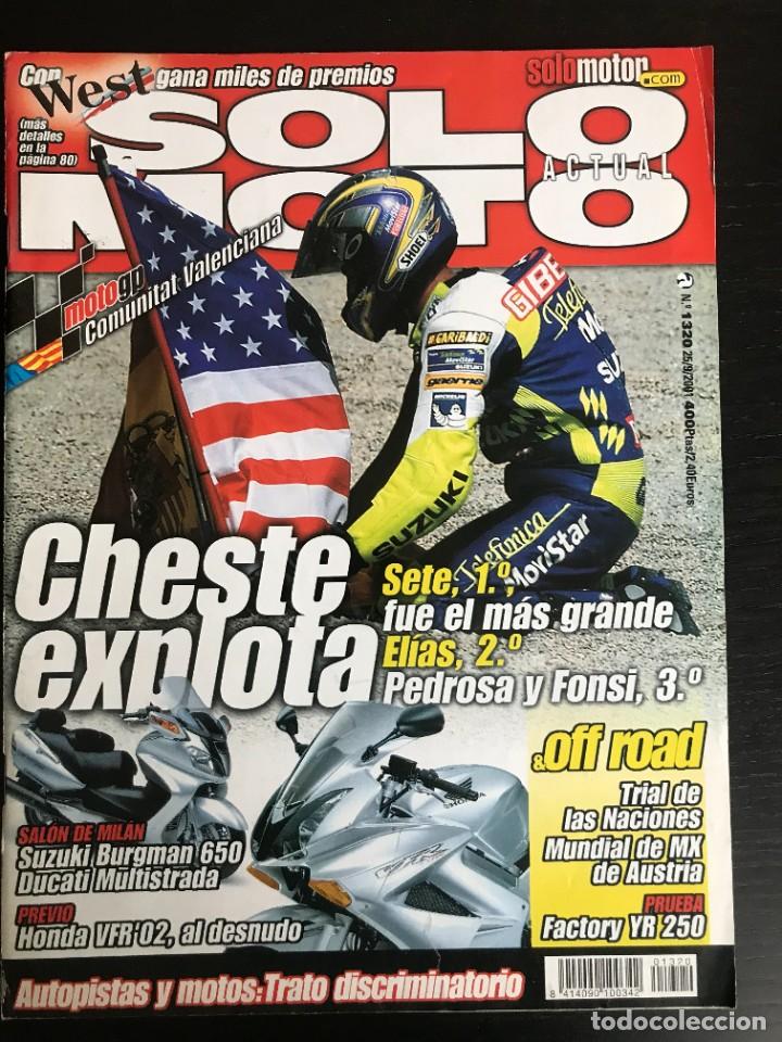 Autos und Motorr&auml;der: SOLO MOTO N&ordm; 1320 - HONDA VFR MOTO GP VALENCIA FACTORY YR 250 SALON MOTO MILAN