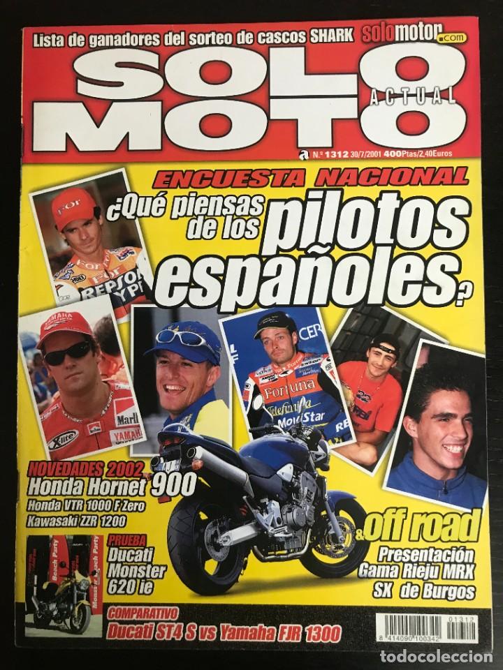 Coches y motocicletas: SOLO MOTO N&ordm; 1312 - DUCATI ST4S YAMAHA FJR 1300 ECOMOBILE DUCATI MONSTER 620 NOVEDADE MOTO GP