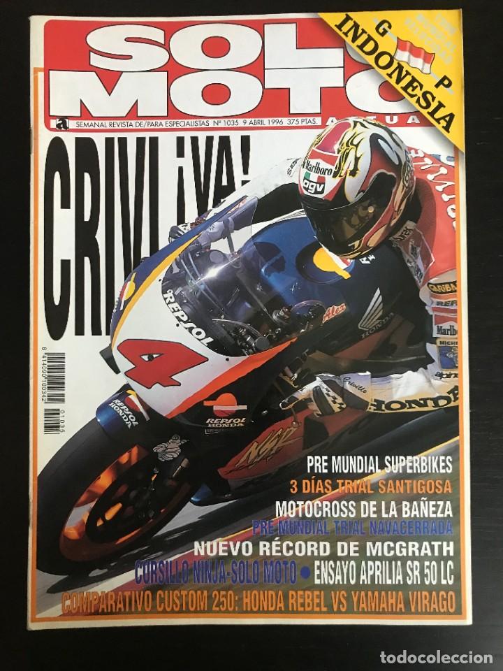 Coches y motocicletas: SOLO MOTO N&ordm; 1035 - YAMAHA XV VIRAGO 250 HONDA REBEL APRILIA SR 50 LC REPLICA MOTO GP TRIAL