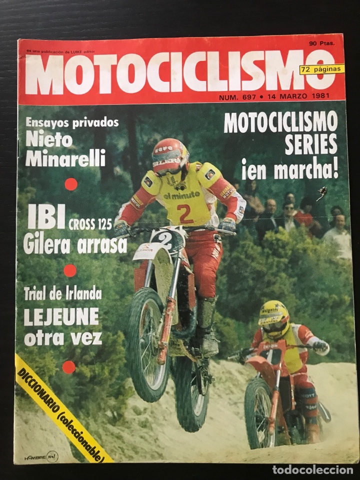 Autos und Motorr&auml;der: MOTOCICLISMO N&ordm; 697 - MARZO 1981 - GORI 500 / VILLA 125 TT