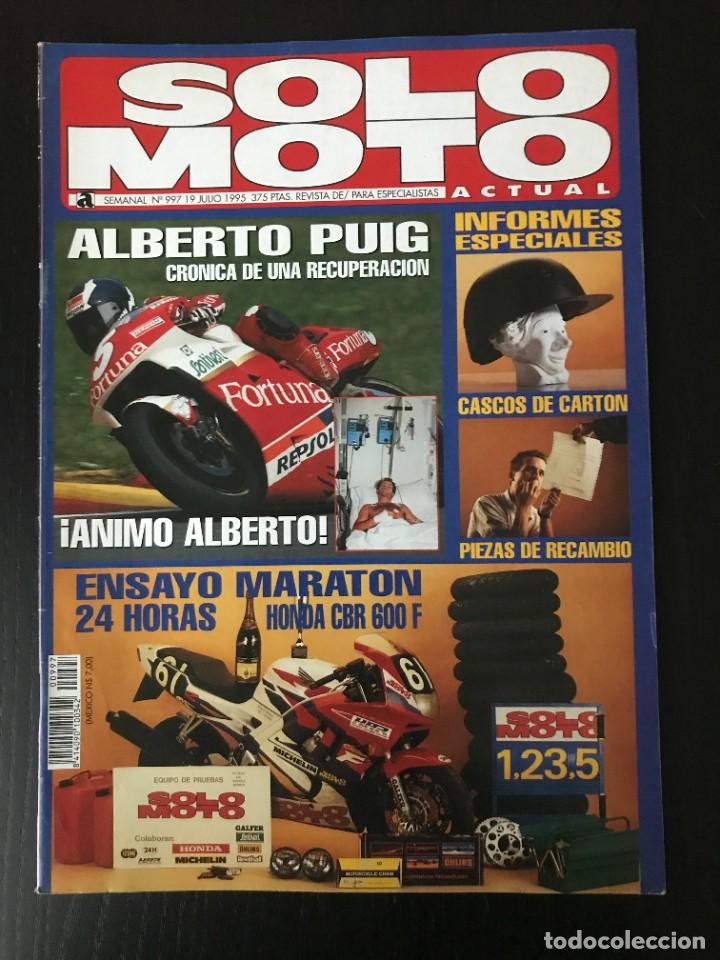 Coches y motocicletas: SOLO MOTO N&ordm; 997 - 24 HORAS MONTJUIC TRIAL LA RABASSA ANDORRA MOTOCROSS TOBARRA ALBACETE