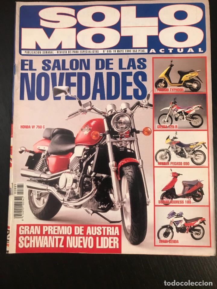 Autos und Motorr&auml;der: SOLO MOTO N&ordm; 885 - HONDA NSR 125 R SALON MOTO BARCELONA GP AUSTRIA TRIAL MOTOCROSS ENDURO