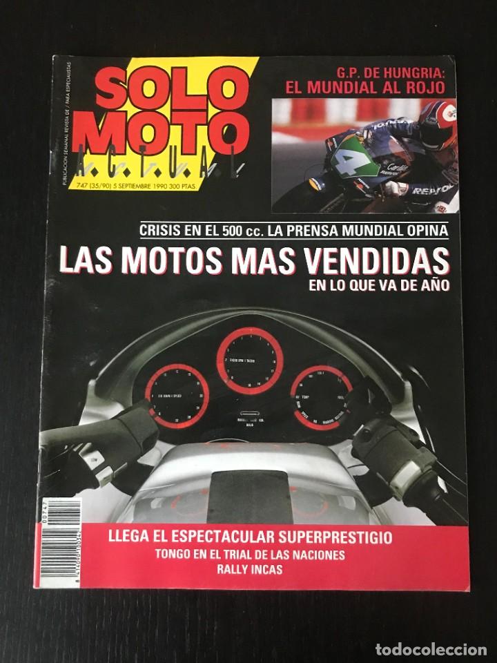 Cars and Motorcycles: SOLO MOTO N&ordm; 747 - GP HUNGRIA MOTOCROSS TRIAL ENDURO RALLY INCAS MOTOGAC GAC WINNER TRAIL 50