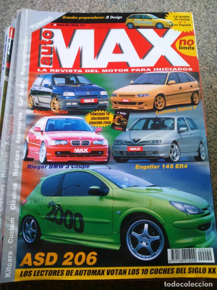 Cars and Motorcycles: REVISTA AUTO MAX -- N&ordm; 40 -- 2000 -- ESQUISS CLIO / BMW 3 COUPE / LUMMA ASTRA F / ETC ---