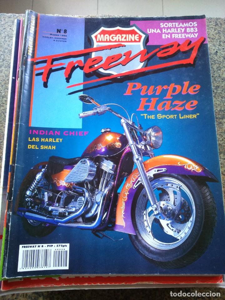 Cars and Motorcycles: REVISTA FREEWAY -- N&ordm; 8 -- 1994 -- HARLEY, CHOPPER & CUSTON --