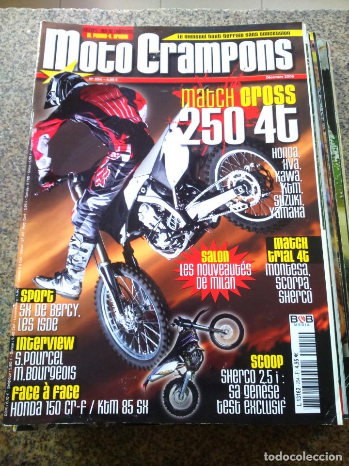 Cars and Motorcycles: REVISTA MOTO CRAMPONS -- N&ordm; 254 - 2006 -- IDIOMA FRANCES --