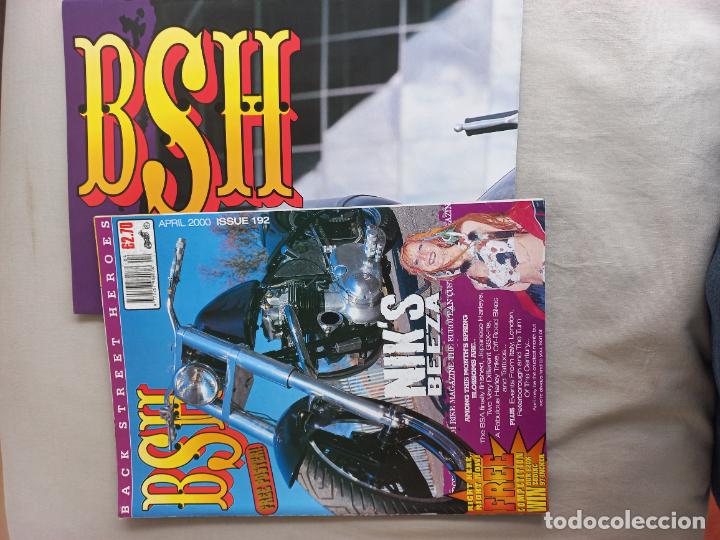 Voitures et Motocyclettes: BSH BACK STREET HEROES Issue No 192. APRIL 2000. THE EUROPEAN CUSTOM BIKE MAGAZINE. REVISTA MOTOS