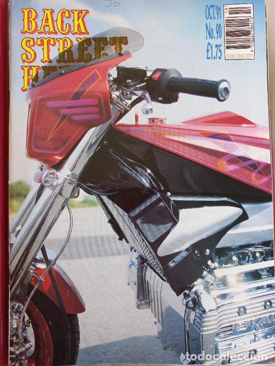 Carros e motociclos: BSH BACK STREET HEROES Issue No 90 OCTOBER 1991. THE EUROPEAN CUSTOM BIKE MAGAZINE REVISTA MOTOS