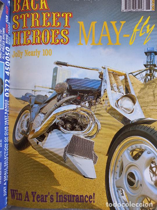 Carros e motociclos: BSH BACK STREET HEROES Issue No 98 JUNE 92 1992. THE EUROPEAN CUSTOM BIKE MAGAZINE REVISTA MOTOS