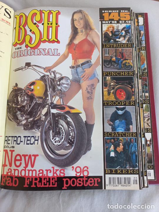 Carros e motociclos: BSH BACK STREET HEROES Issue No 145 MAY 96 1996. THE EUROPEAN CUSTOM BIKE MAGAZINE REVISTA MOTOS