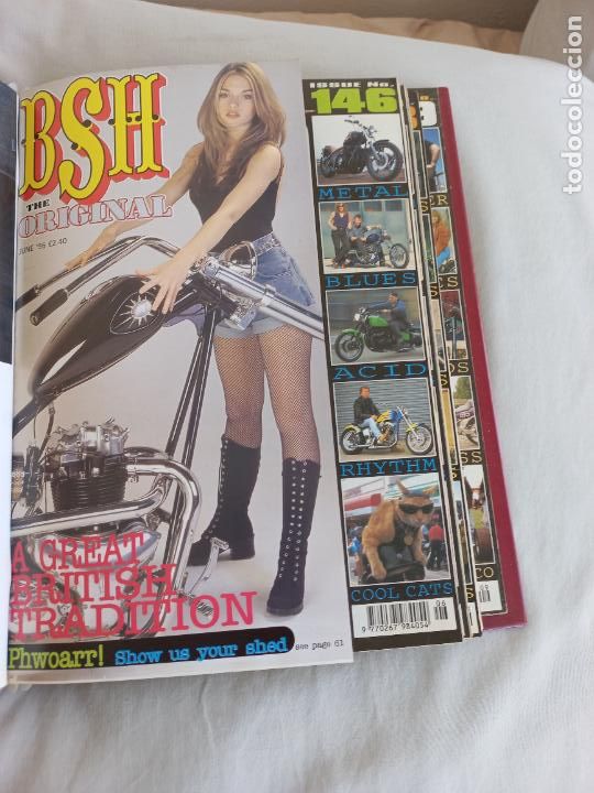 Carros e motociclos: BSH BACK STREET HEROES Issue No 146 JUNE 96 1996. THE EUROPEAN CUSTOM BIKE MAGAZINE REVISTA MOTOS