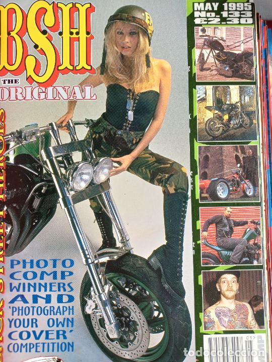Cars and Motorcycles: BSH BACK STREET HEROES Issue No 133 MAY 95 1995. THE EUROPEAN CUSTOM BIKE MAGAZINE REVISTA MOTOS